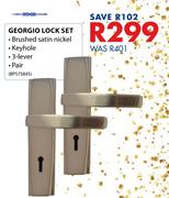 Edge Georgio Lock Set