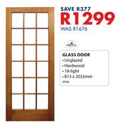 Swartland Glass Door-813 x 2032mm