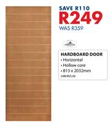 Swartland Hardboard Door-813 x 2032mm