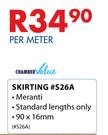 Chamber Value Skirting #S26A Meranti-90 x 16mm