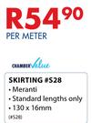 Chamber Value Skirting #S28 Meranti-130 x 16mm