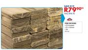 Pine Decking CCA Treated-22 x 102mm x 3m Ea