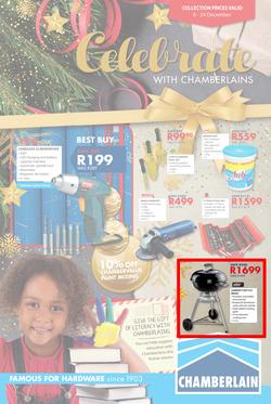 Chamberlains : Celebrate With Chamberlains (6 Dec - 24 Dec 2019), page 1