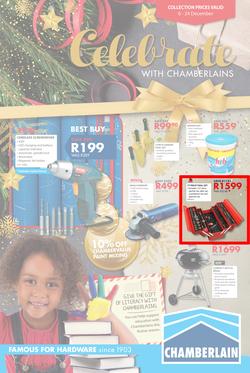 Chamberlains : Celebrate With Chamberlains (6 Dec - 24 Dec 2019), page 1