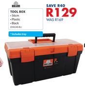 Big Jim Tool Box Including Tray DH0240-BL