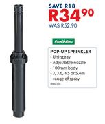 Rain Bird Pop Up Sprinkler