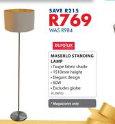 Eurolux Maserlo Standing Lamp-60W