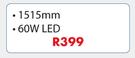 Bright Star Lighting LED Under Counter Fitting 1515mm