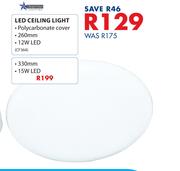 Bright Star Lighting LED Ceiling Light-260mm