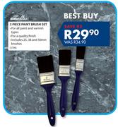 Chamber Value 3 Piece Paint Brush Set