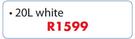 Dulux Luxurious Silk-20 Ltr White