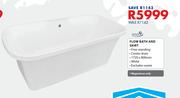 WHS Flow Bath & Skirt-1720 x 800mm