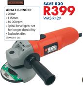 Black & Decker Angle Grinder STAKG915-QS