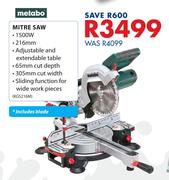 Metabo Mitre Saw KGS216M