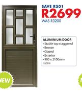 Aluminium Door-900 x 2100mm