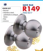 B Knob Set-Per Pair