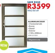 Aluminium Door-1190 x 2090mm
