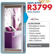 Slide n Space Slide Door-890 x 2050mm