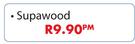 Chamber Value Trim # T42 Supawood-35 x 16mm