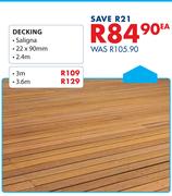 Decking-22 x 90mm x 3m