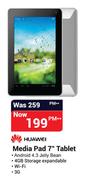 Huawei Media Pad 7" Tablet