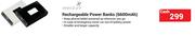 Whizzy Rechargeable Power Bank-6600mAh