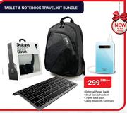 Skullcandy Tablet & Notebook Travel Kit Bundle