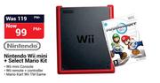 Nintendo Wii Mini + Select Mario Kit