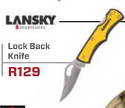 Lansky Lock Back Knife
