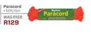 Coghlans Paracord 50Ft/15m