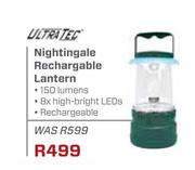Ultra Tec Nightinagle Rechargeable Lantern