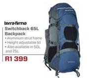 Terra Firma Switchback 65Ltr Backpack