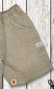 Jeep Elasticated 21cm Shorts