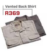 Vented Back Shirt