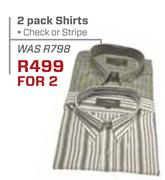 2 Pack Shirts-For 2
