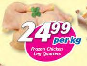 Frozen Chicken Leg Quarters-Per Kg