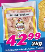 Goldi Frozen Mixed Chicken Portions-2Kg