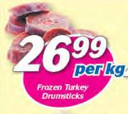 Frozen Turkey Drumsticks-Per Kg