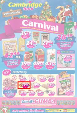 Cambridge Food Gauteng : Christmas Carnival (24 Oct - 7 Nov 2016), page 1