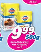 Snowflake Easy Mix Assorted-500g Each