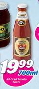 All Gold Tomato Sauce-700ml