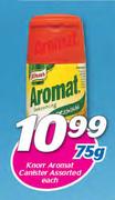 Knorr Aromat Canister Assorted-75g 