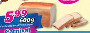 Cambridge Food White Bread-600g