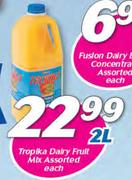 Tropika Dairy Fruit Mix Assorted-2Ltr