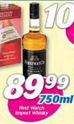 First Watch Import Whisky-750ml