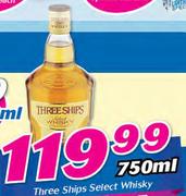 Three Ships Select Whisky-750ml