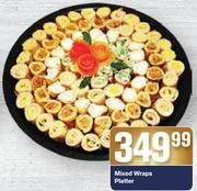 Mixed Wraps Platter