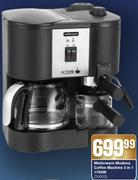 Mellerware Modena Coffee Machine 3 In 1 1700W