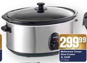 Mellerware Tempo 3Ltr Slow Cooker 320W
