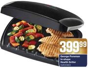 George Foreman In Shape Health Griller